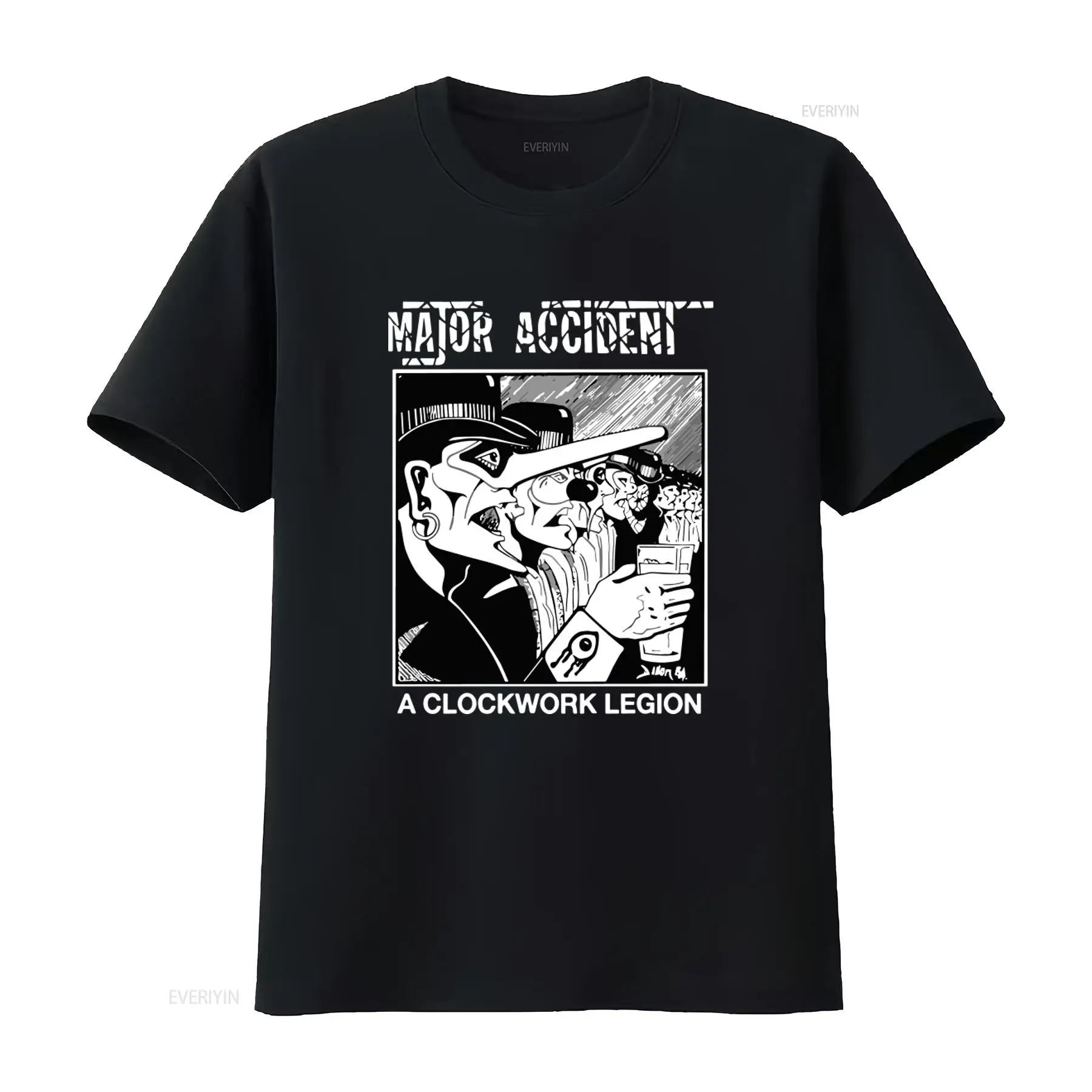 Vintage Fashion Fabrics - MAJOR ACCIDENT A Clockwork Legion Print