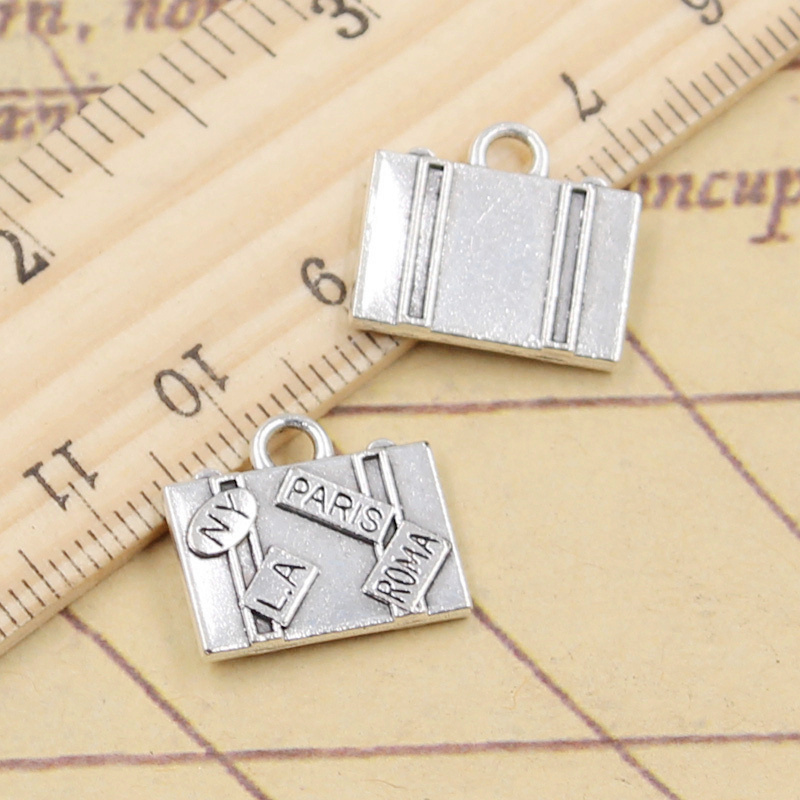 Vintage Fashion La - 10pcs Charms Travel Bags New York