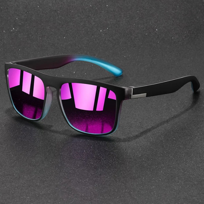 Vintage Fashion Images - Fashion Vintage Square Sports Sunglasses Men