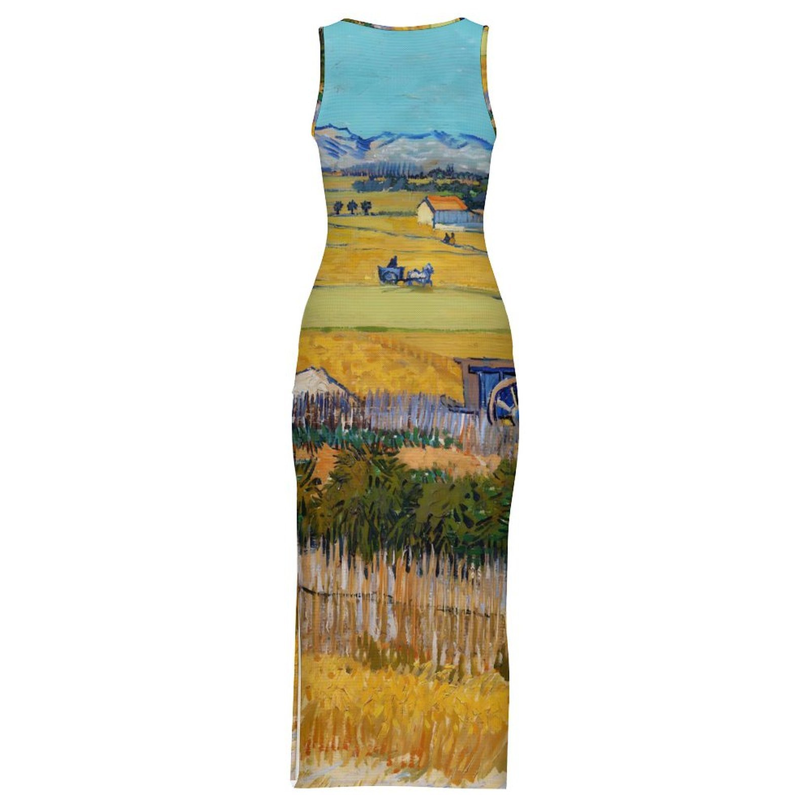 Van Gogh Bodycon Dress Summer  - Vintage Fashion La 评论和价格