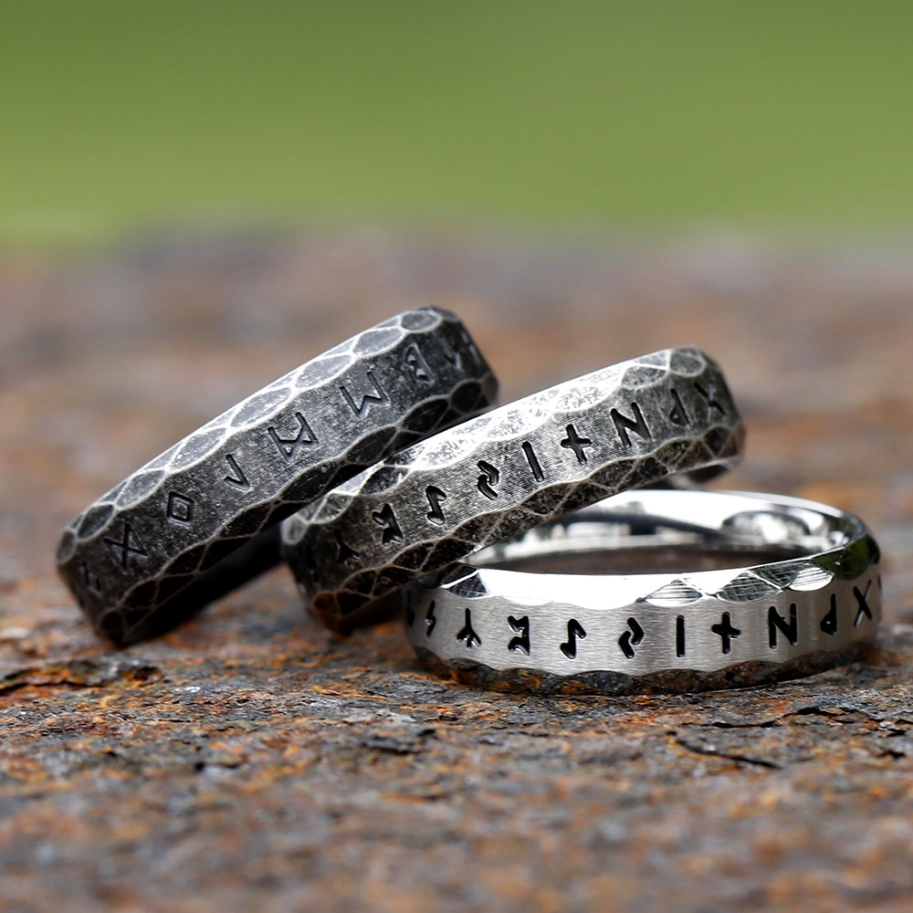 NEW 6MM Stainless steel Ring P - Vintage Fashion Guide 评论和价格