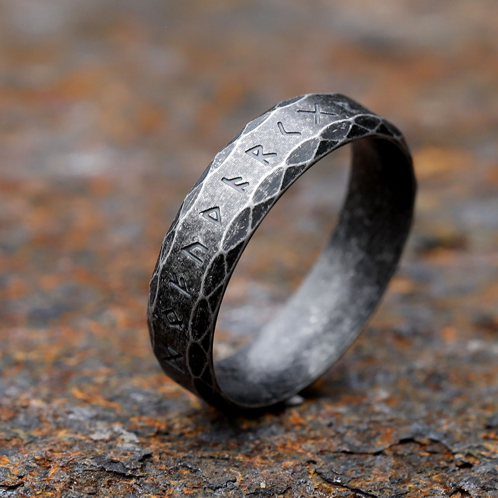 NEW 6MM Stainless steel Ring P - Vintage Fashion Guide 评论和价格