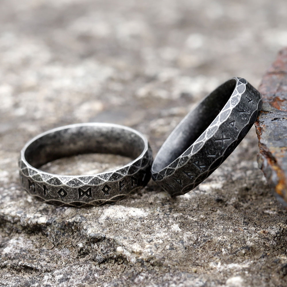 NEW 6MM Stainless steel Ring P - Vintage Fashion Guide 评论和价格