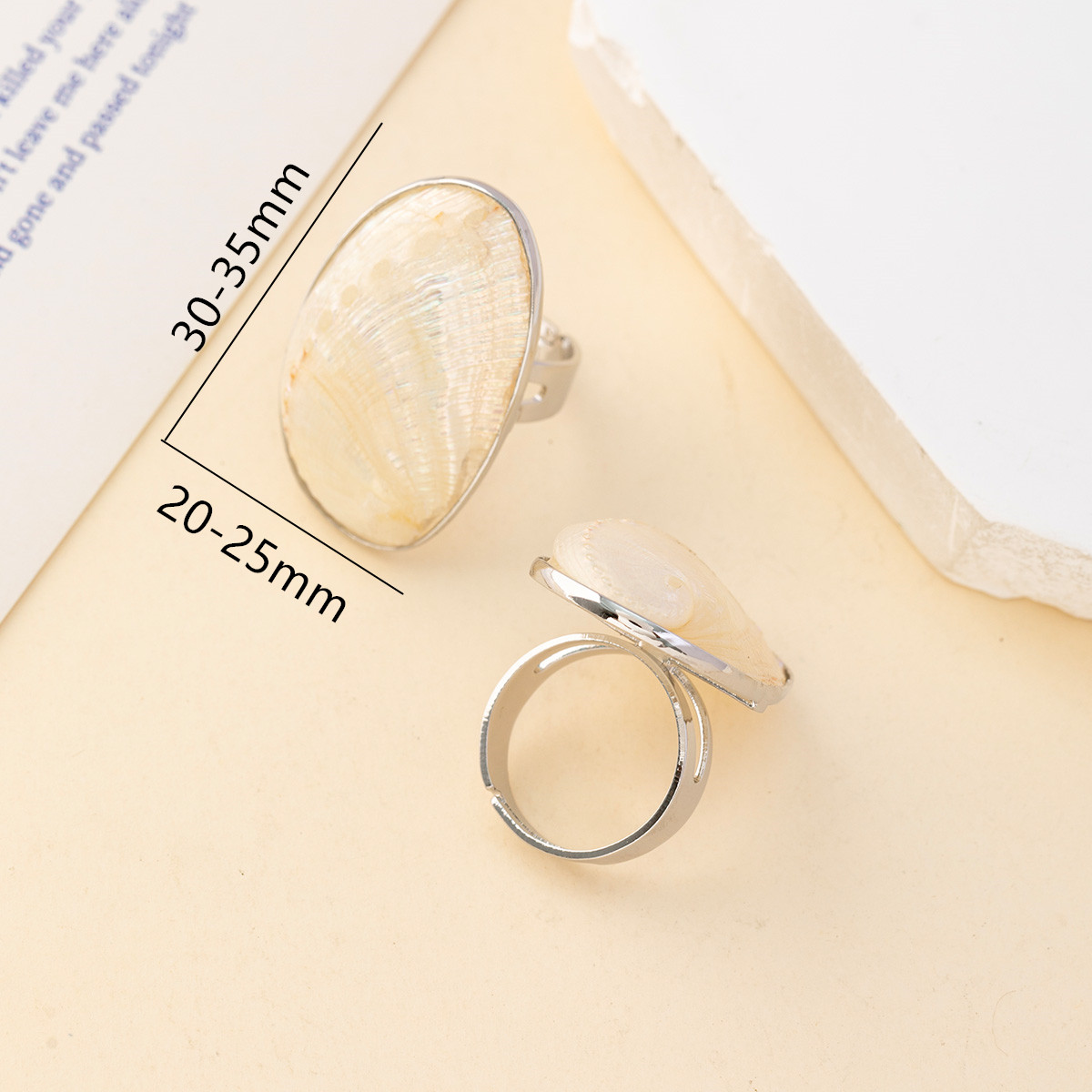 Vintage Chunky Shell Rings for - Vintage Fashion Outlet 评论和价格