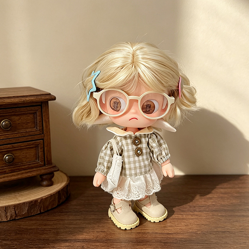 Vintage Sweet Plaid Doll Dress - Vintage Fashion Dolls 评论和价格