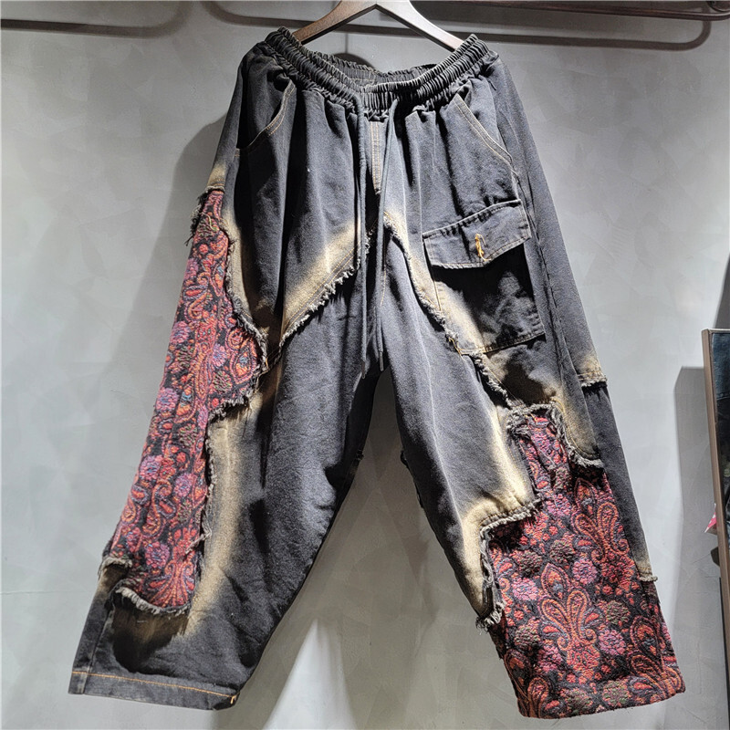 WTHT Fashion Women's Wash Patc - Patchwork Jean Jacket 评论和价格