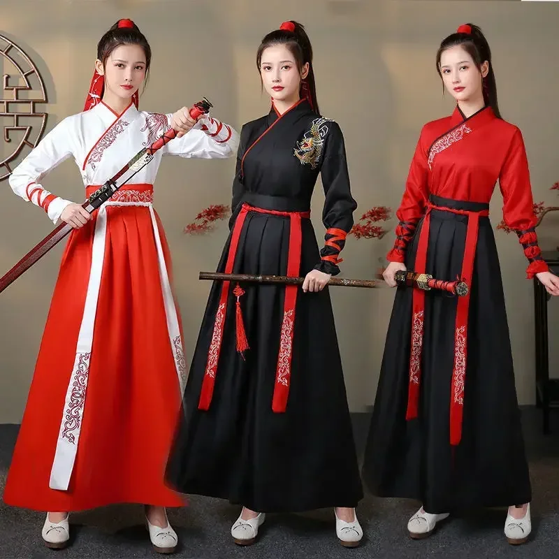 Modern Hanfu Women Top Skirt 2 - Vintage Fashion Mens 评论和价格