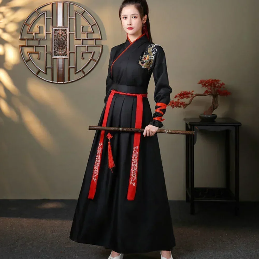 Modern Hanfu Women Top Skirt 2 - Vintage Fashion Mens 评论和价格