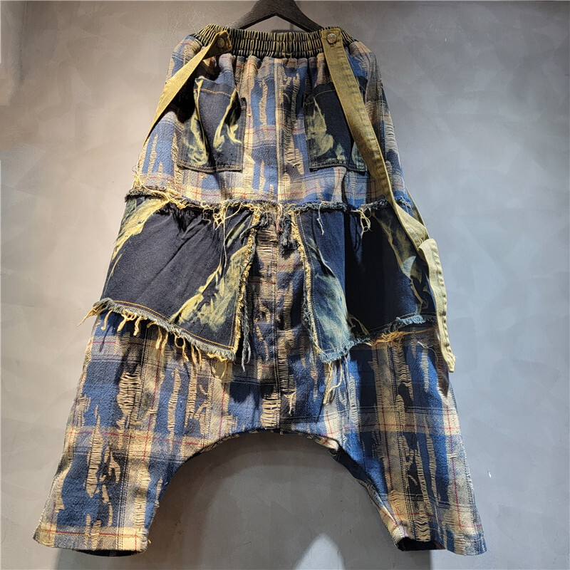 WTHT Fashion Women's Irregular - Patchwork Jean Jacket 评论和价格