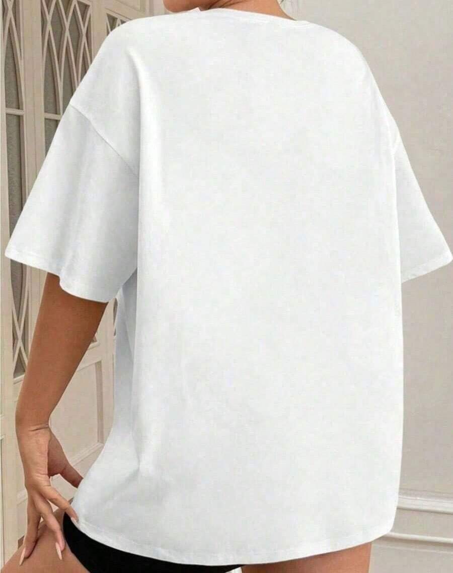 [Graphic Tee] 100% Cotton I'd  - Vintage Fashion Thrift 评论和价格