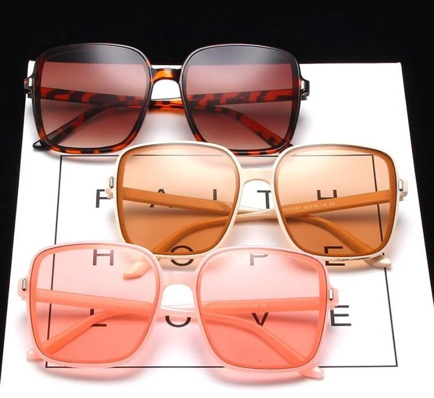 Vintage Oversized Square Sungl - Vintage Fashion Images 评论和价格