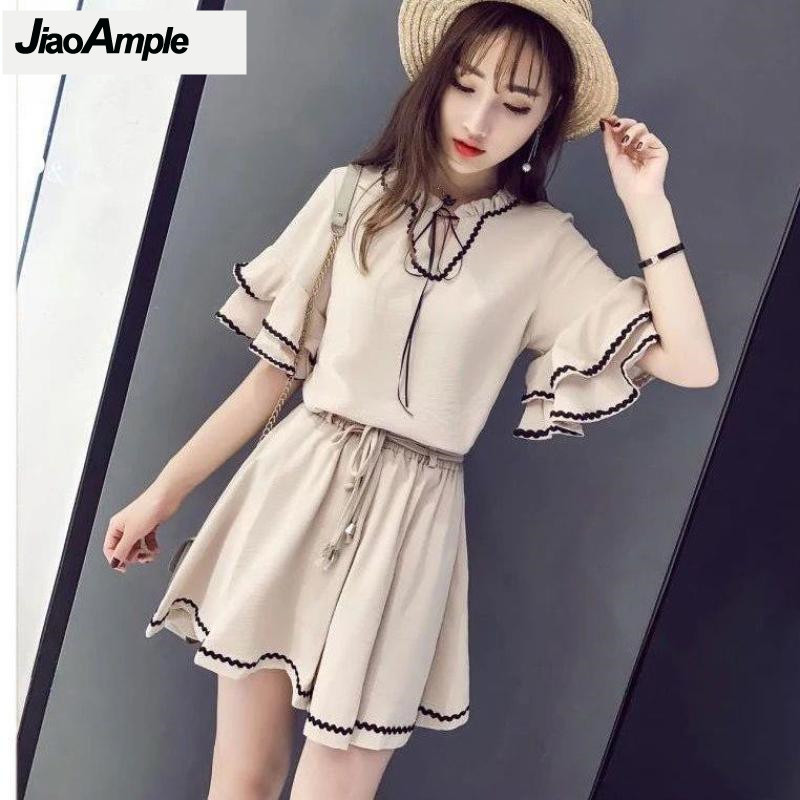 2025 Summer New Shorts Suit Wo - Vintage Fashion Fabrics 评论和价格
