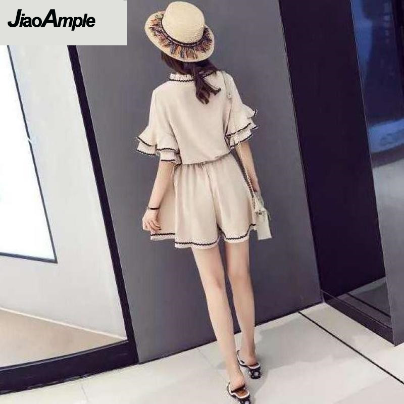 2025 Summer New Shorts Suit Wo - Vintage Fashion Fabrics 评论和价格