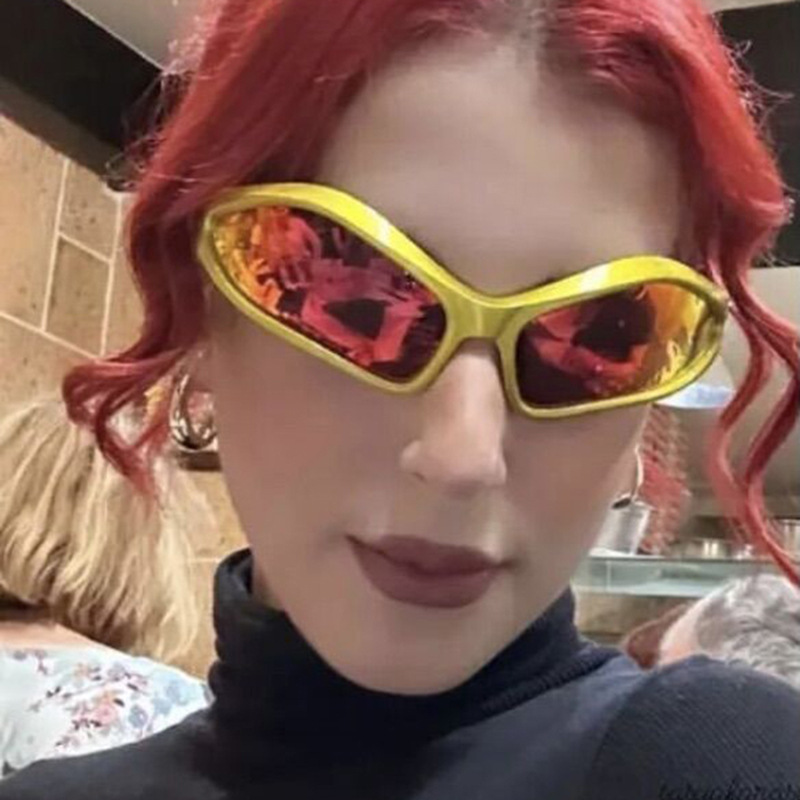 Vintage Y2K Round Sunglasses W - Vintage Fashion Y2K 评论和价格
