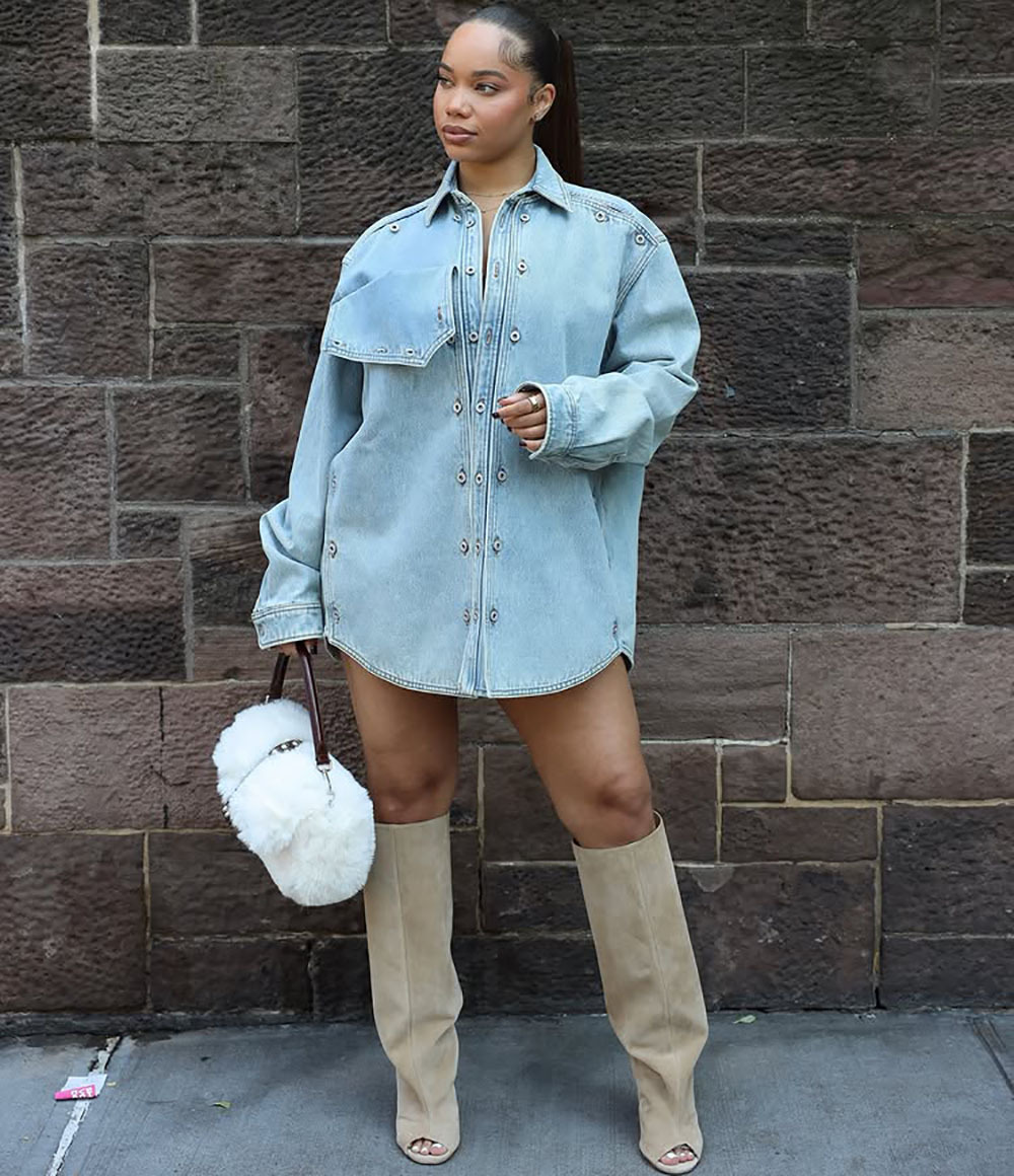 Women'S Coat Autumn Winter Cas - Patchwork Jean Jacket 评论和价格