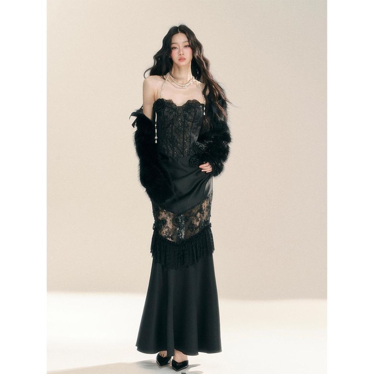 Vintage Gothic Grunge Y2k Lace - Vintage Fashion Y2K 评论和价格