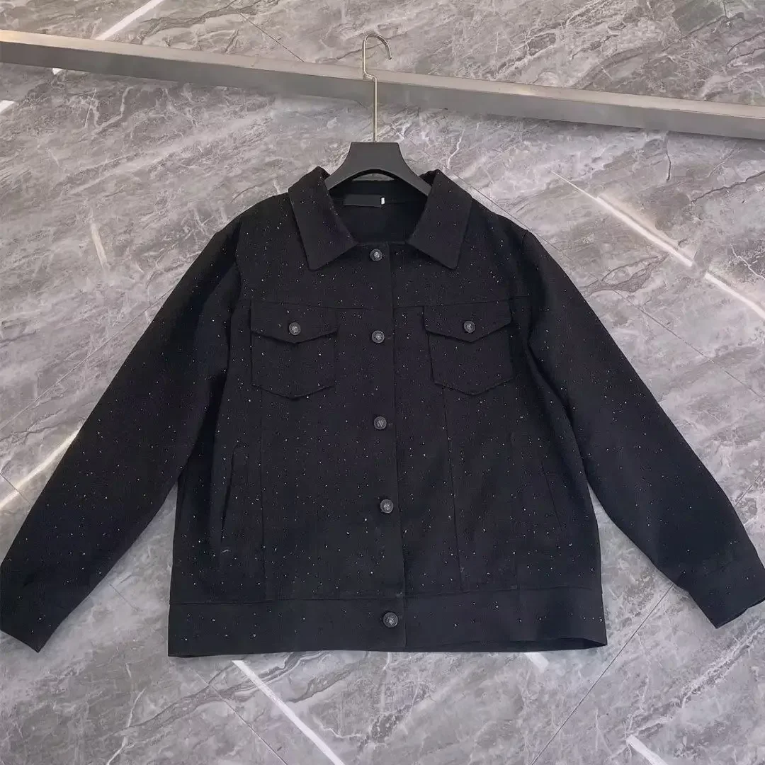 Jeans Coat for Men Button Casu - Patchwork Jean Jacket 评论和价格