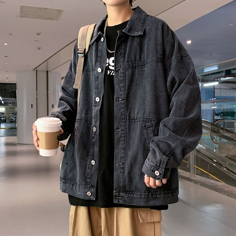 Winter 2025 Male Jean Coats Cl - Patchwork Jean Jacket 评论和价格