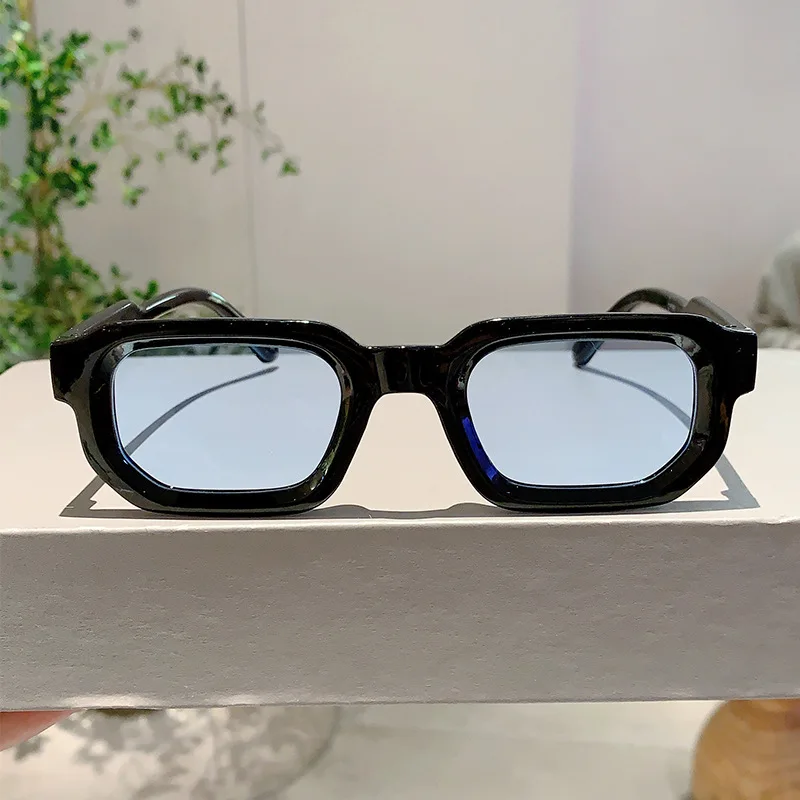 Vintage Rectangle Frame Sungla - Vintage Fashion Images 评论和价格