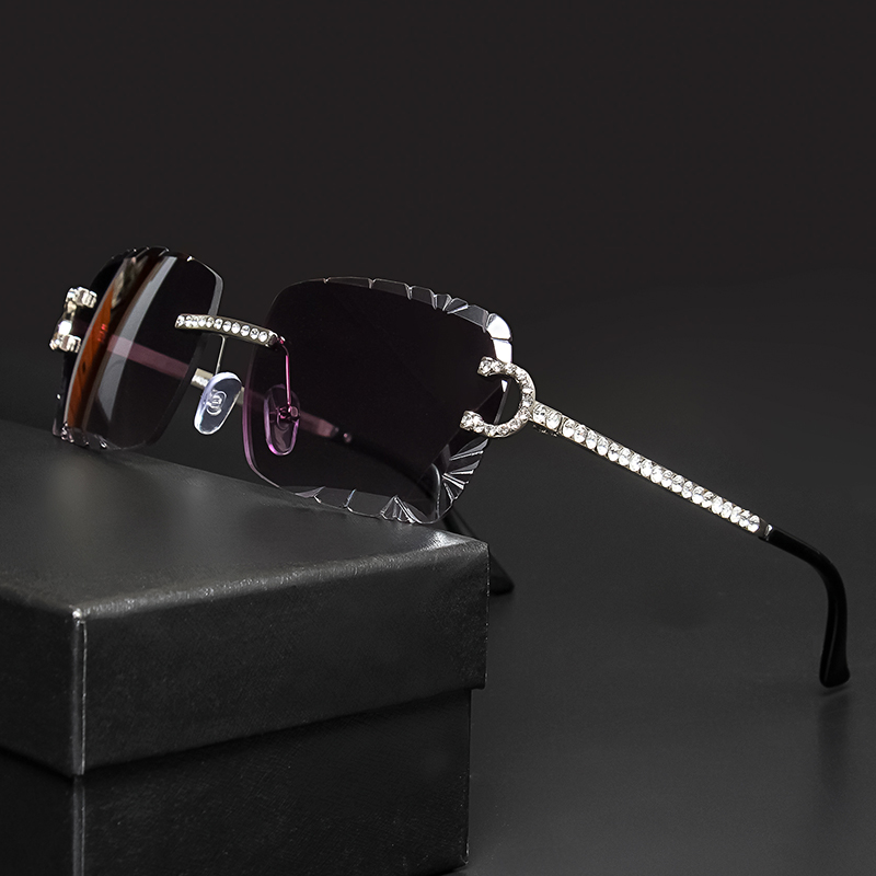 Fashion Rimless Square Sunglas - Vintage Fashion Images 评论和价格