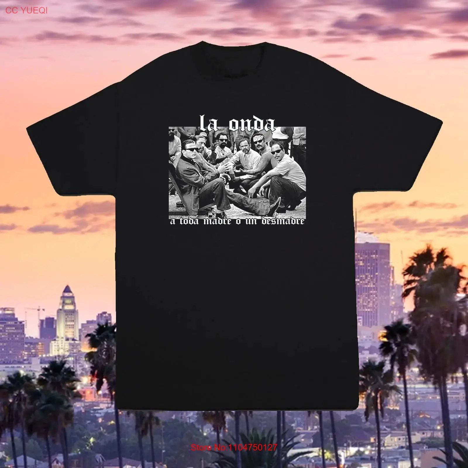 La Onda Blood In Out T Shirt V - Vintage Fashion La 评论和价格