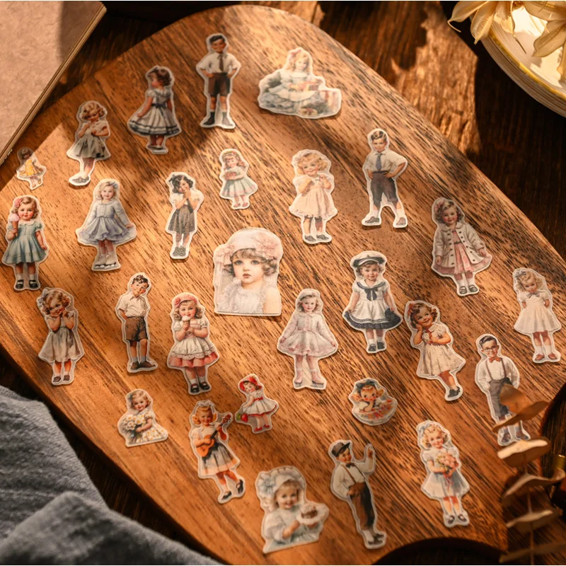 50pcs Vintage Kids Paper Doll  - Vintage Fashion Dolls 评论和价格